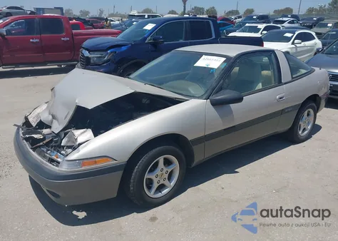 1991 Mitsubishi Eclipse из США, поврежденный, VIN 4A3CS34T2ME000259